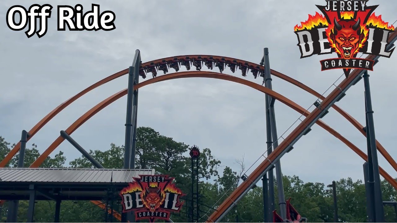 Jersey Devil Coaster Off Ride July 2022 (No Copyright)