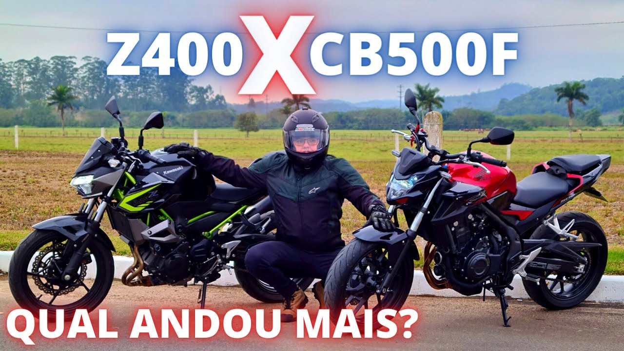 Z400 X CB500 QUAL ANDA MAIS? BOTAMOS AS DUAS NA ESTRADA!
