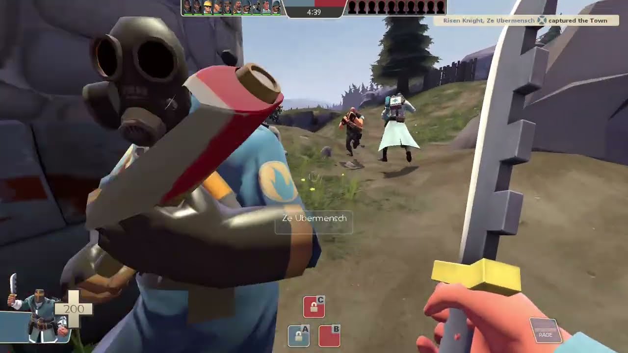 TF2 - Knight Soldier Remake Knight Fortress Finale