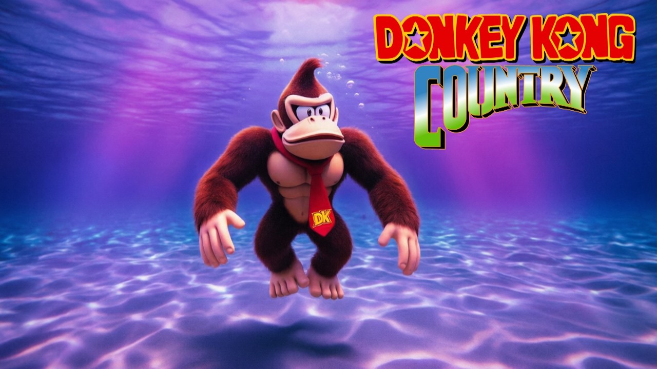 Donkey Kong Country - Aquatic Ambiance Synthwave