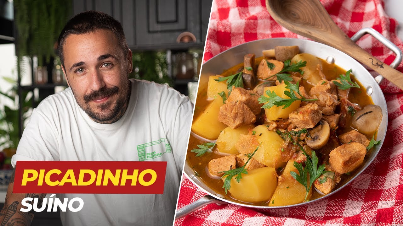 Picadinho de lombo de porco com batata na panela | Léo Abreu
