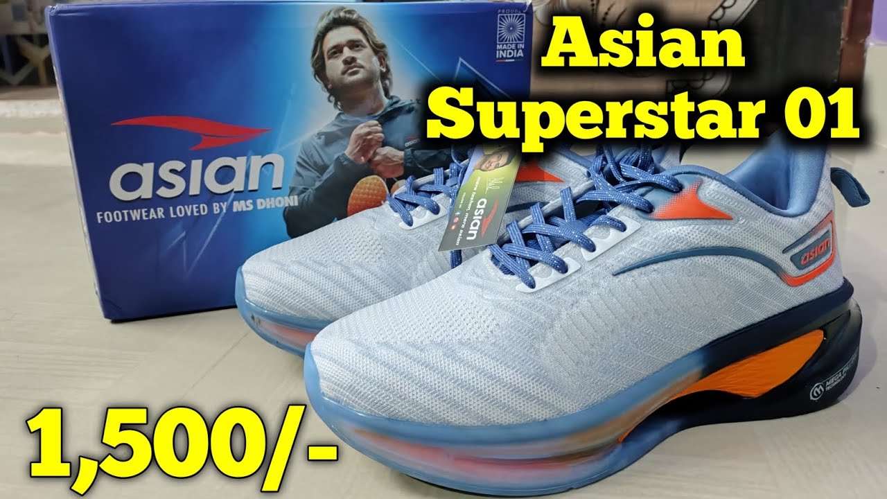 Running Shoes Under 1500 💥 Asian Superstar 01 Shoes Review