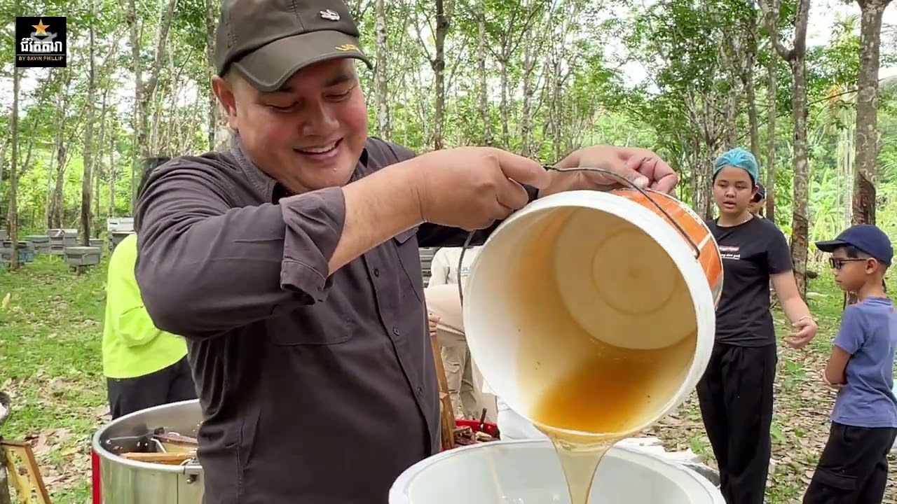 យុត្ថារ៉ា ឆានី បេីកកសិដ្ឋានចិញ្ចឹមឃ្មុំបែបធម្មជាតិ/ Cambodia Bee Farm