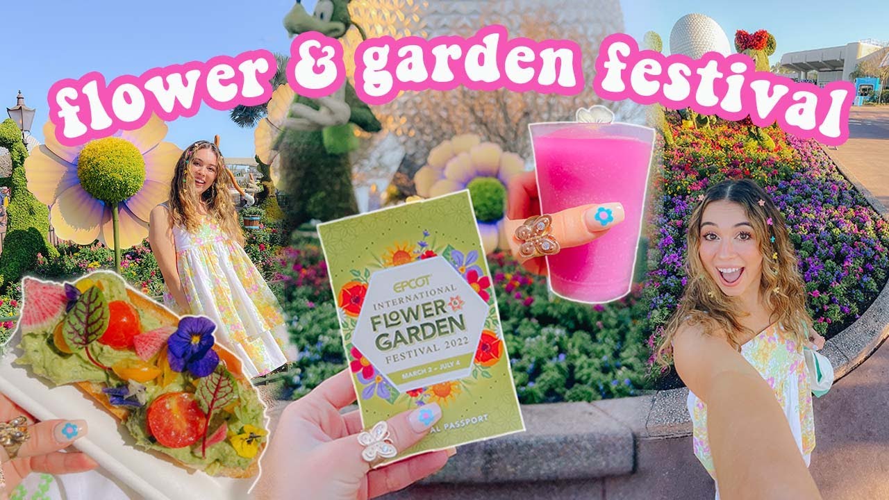 FIRST DAY OF FLOWER & GARDEN FESTIVAL AT EPCOT 2022 🌸 new merchandise, food, topiaries, and more!