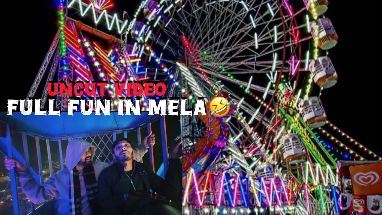 Mele Me Itni Masti Ki Aankhon Se Aansoo Aa Gaye 😂uncut video full fun 🥳Day 138 #indore @Mukullvlogs 