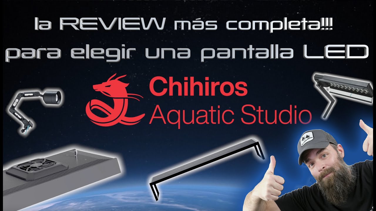 Review completa de las pantallas LED Chihiros + &iquest;Cu&aacute;l elegir seg&uacute;n tu acuario?