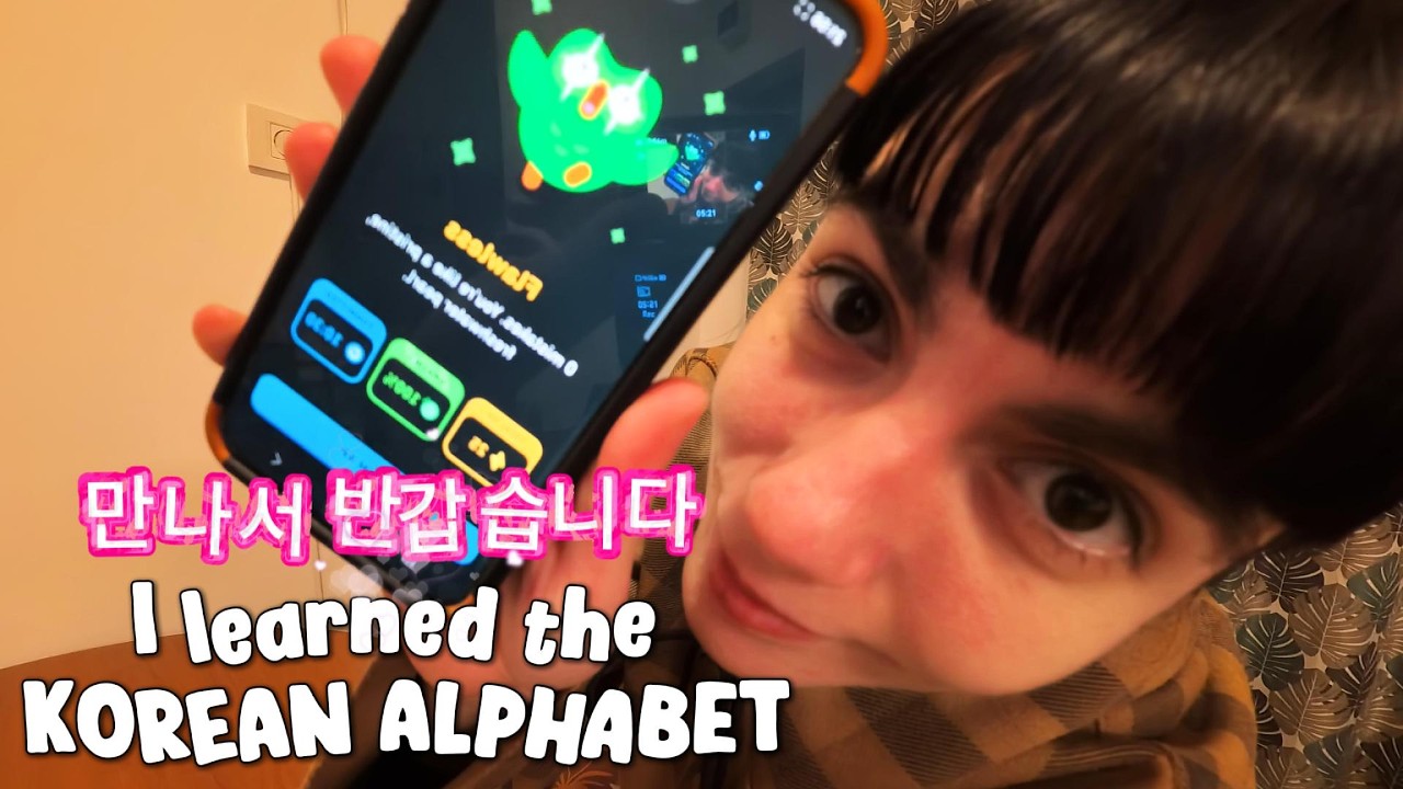 Learning the Korean Alphabet (Hangul) From Scratch -  My Korean Language Journey
