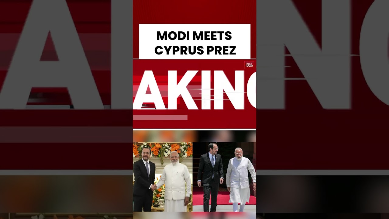 PM Modi Holds Key Bilateral Talks With Cyprus President | #modi #bilateral #indiacyprus #pmmodi