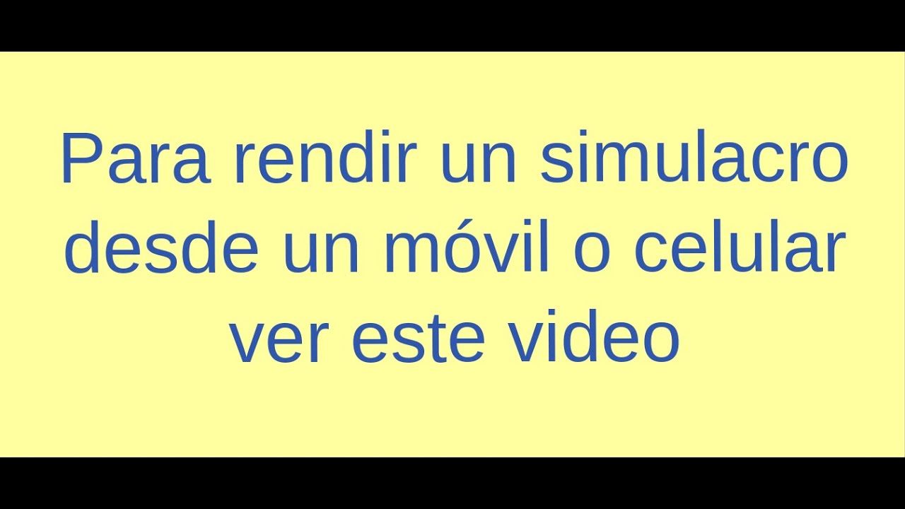 Dar un simulacro (ex&aacute;menes) UNAC en la plataforma academiavirtual.xyz