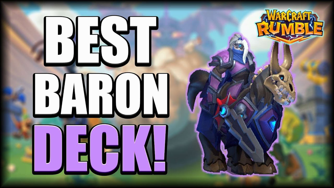 Defeat All Foes: Master the Best Baron Rivendare Deck for Warcraft Rumble