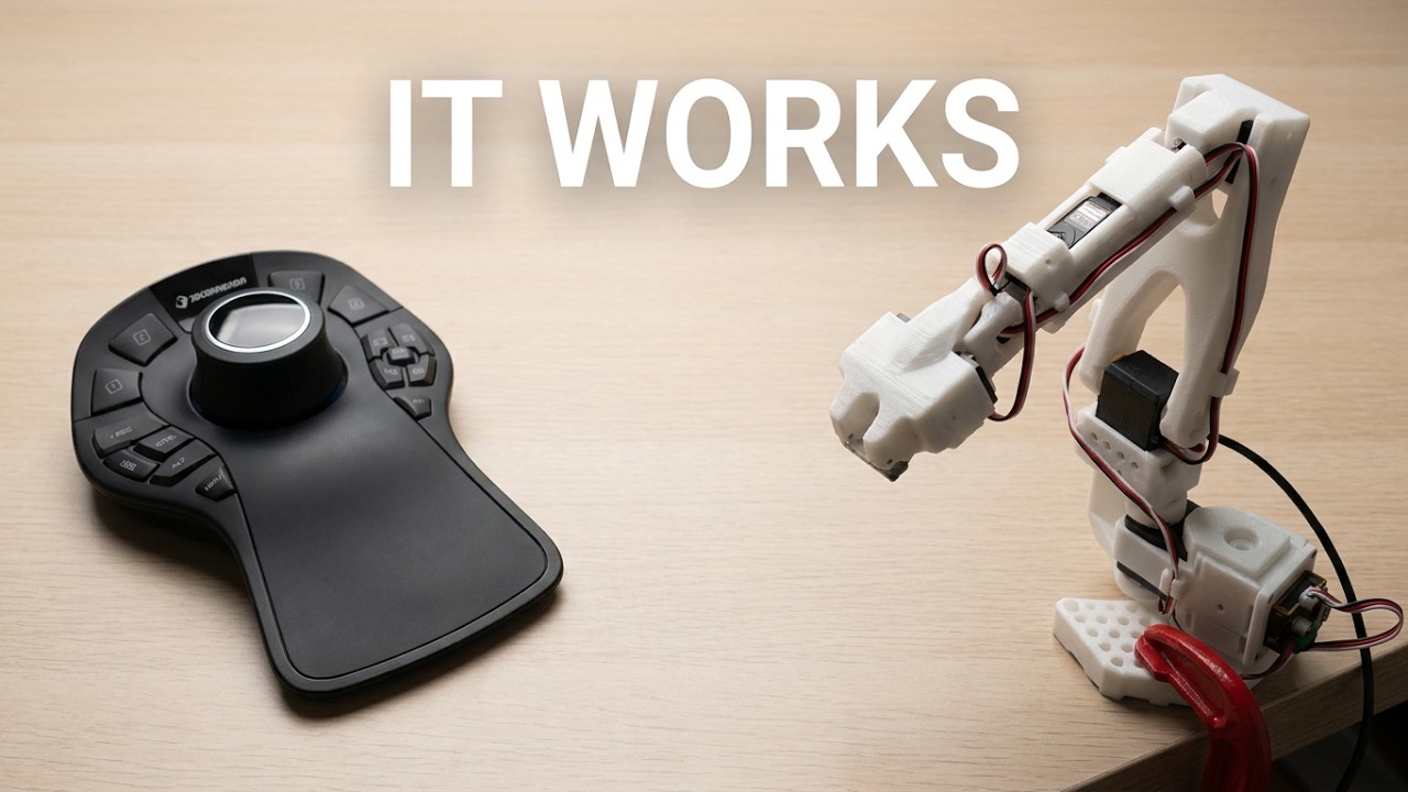 I Tried Using a SpaceMouse for AI Robot Teleoperation (SO-ARM 101)