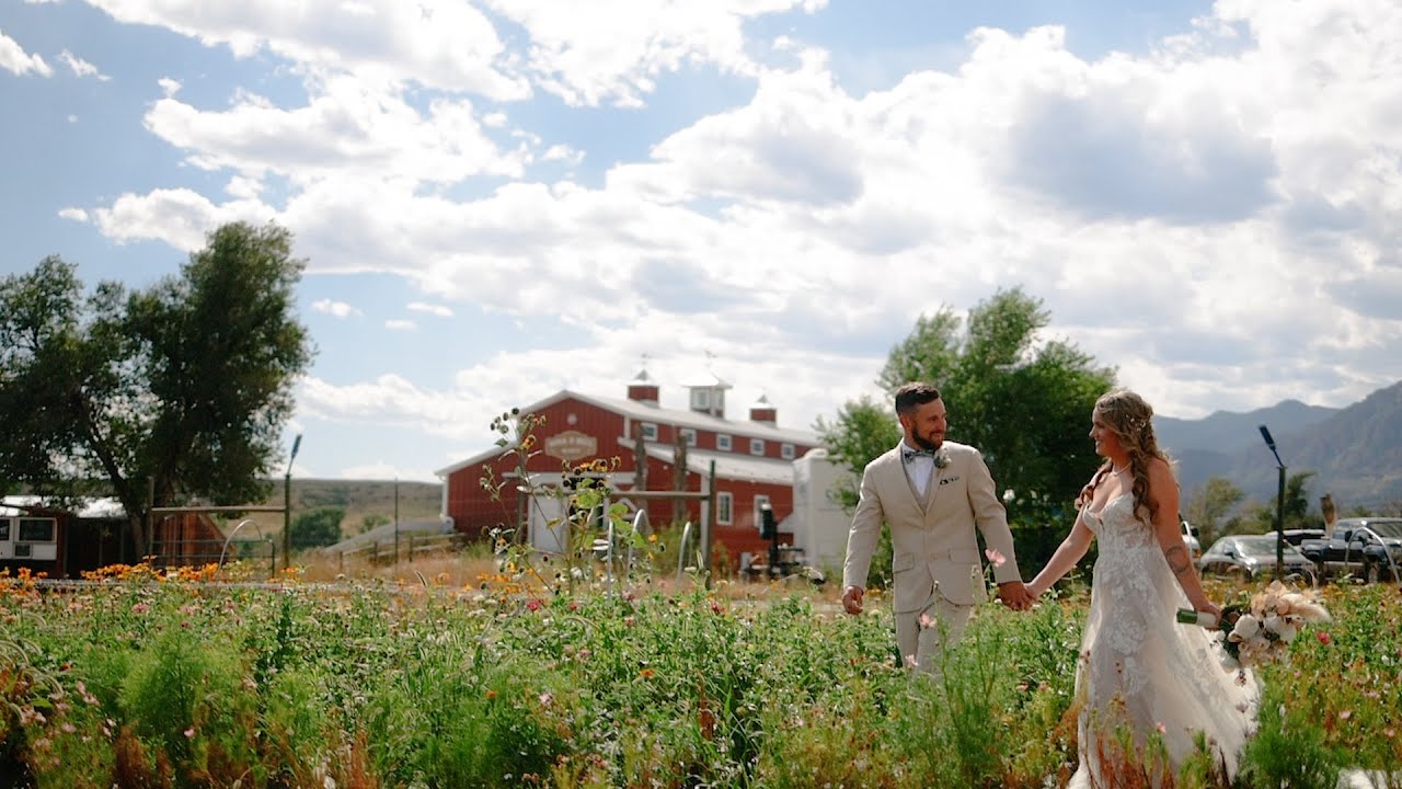 Colorado Wedding on a Flower Farm