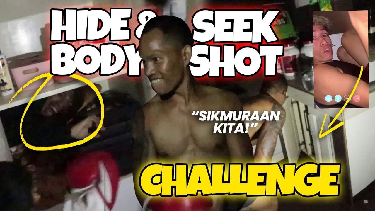 HIDE AND SEEK BODY SHOT CHALLENGE!