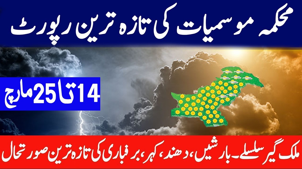Tomorrow weather Pakistan, Weather Forecast for Next 7 days in Pakistan