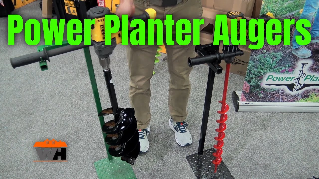 Облегчите посадку с помощью аккумуляторной дрели-бура Power Planter #PowerPlanter
