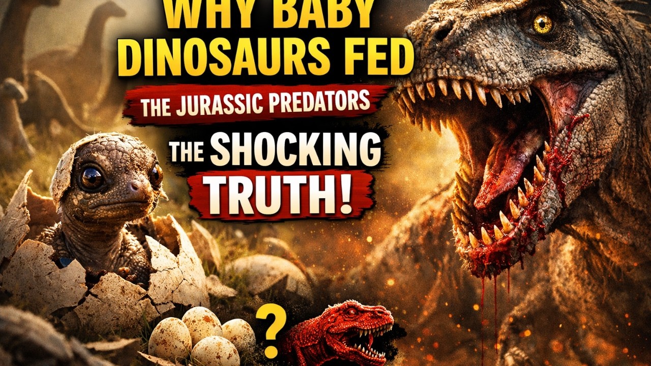 Why Baby Dinosaurs Fed the Jurassic Predators — The Shocking Truth About Survival