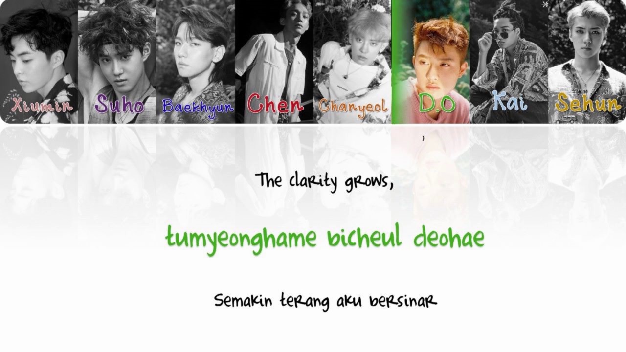 EXO - Diamond  [ENG|ROM|INDO] [(Sub Indo) Color Coded Lyrics]