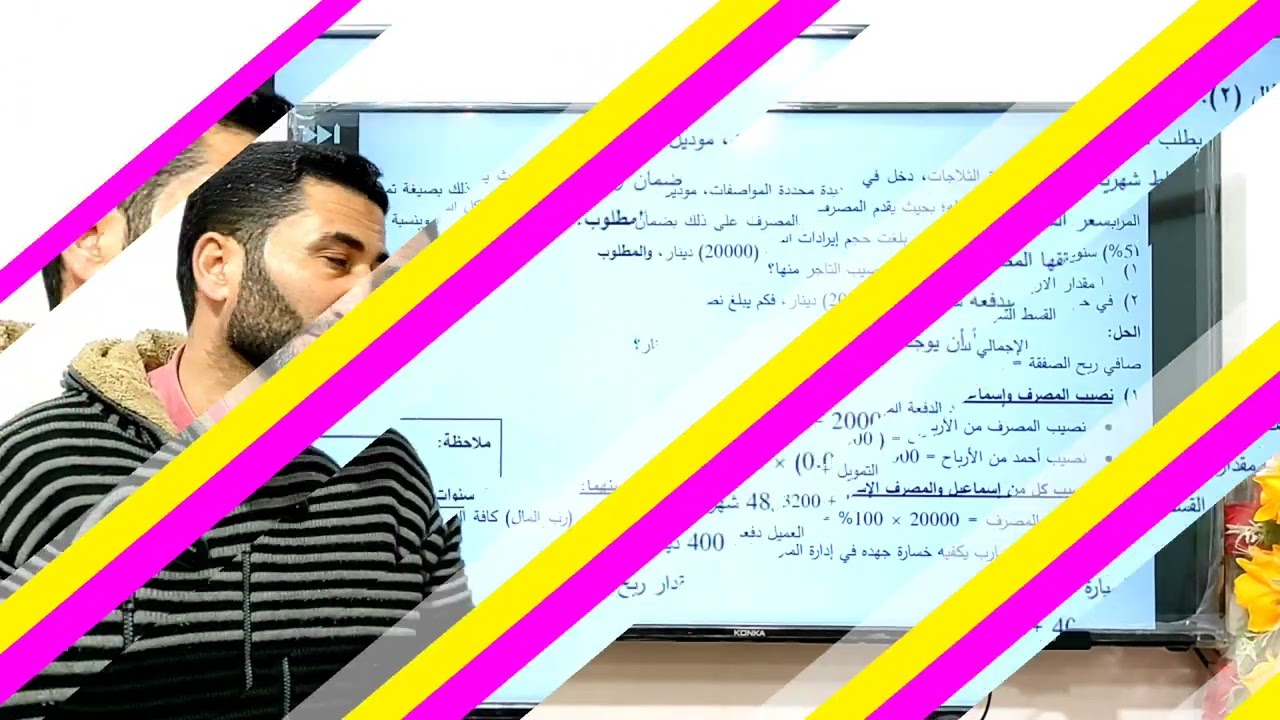 استخدامات المال في المصرف الإسلامي وعلاقته بالبنك المركزي - مادة الإدارة والاقتصاد - أ.حسان فرج الله