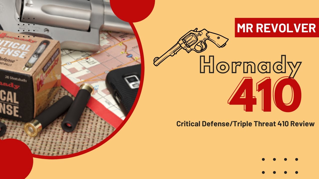 Hornady Critical Defense 410 Review