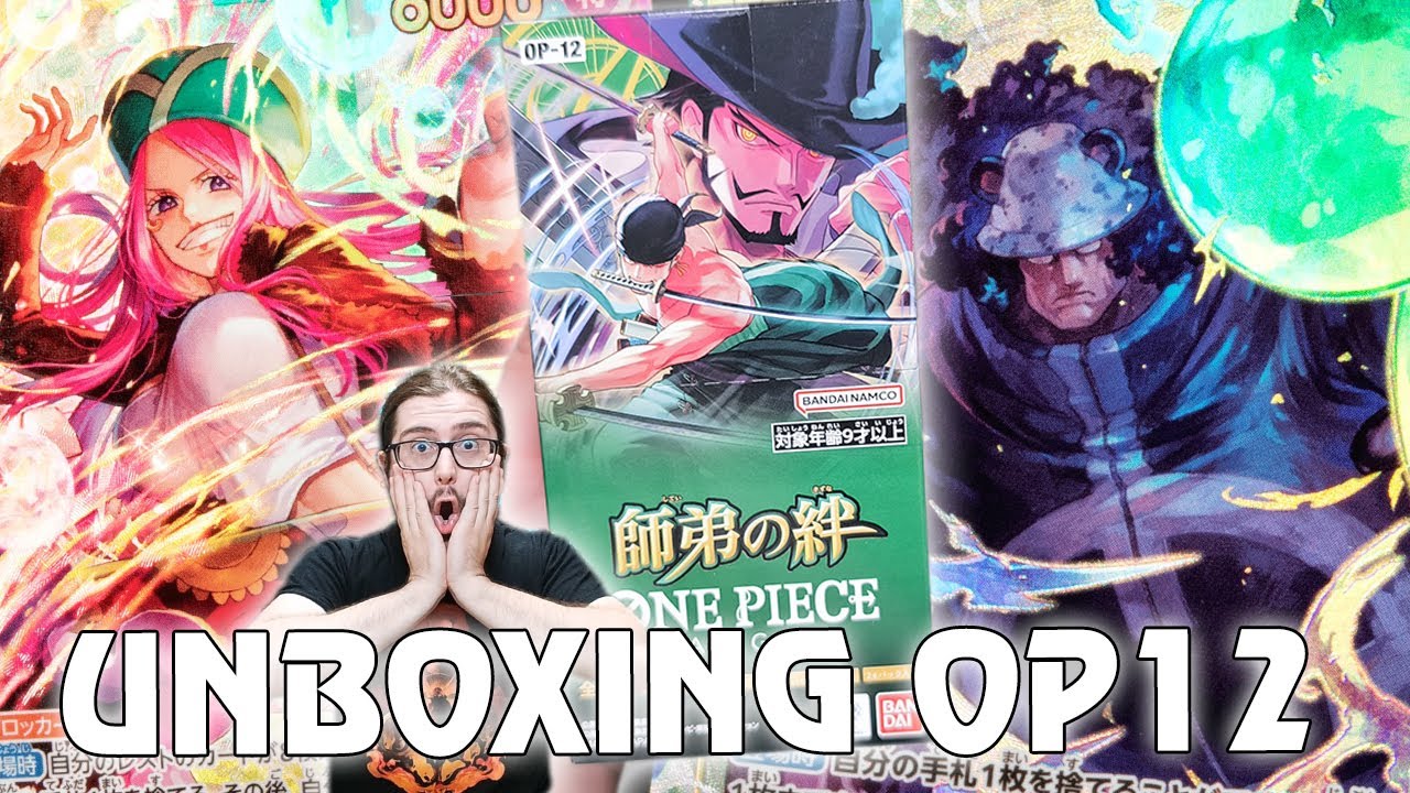 UNBOXING DE LA NUEVA CAJA DE ONE PIECE CARD GAME 😱 OP12 Legacy of the Master #onepiececardgame