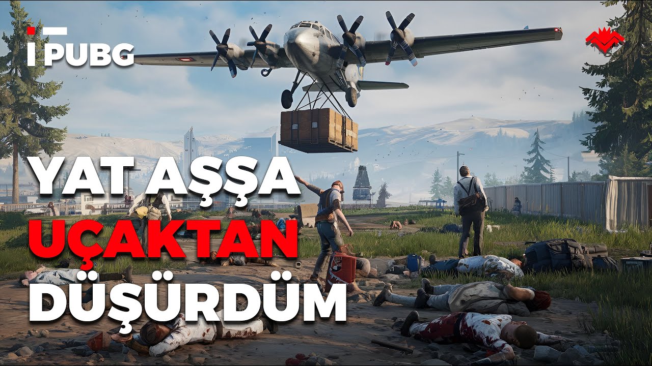 UÇAKTAKİ ADAMI YERE İNDİRDİM! - #PUBG #SOLO