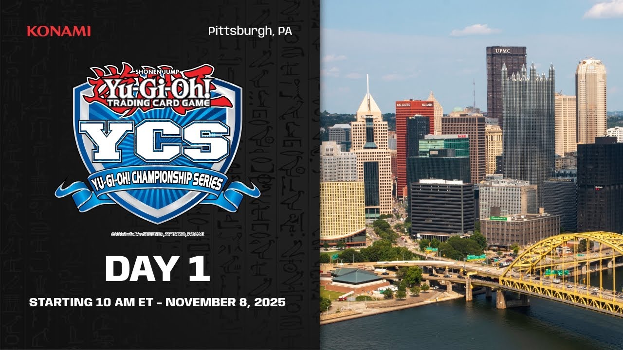 Yu-Gi-Oh! TCG YCS Pittsburgh, PA – Day 1