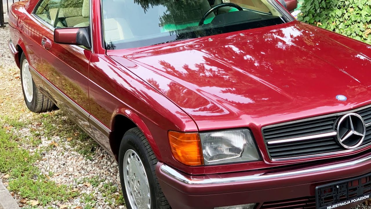 1989 Mercedes-Benz 420 SEC C126 the rare coupe 126 series