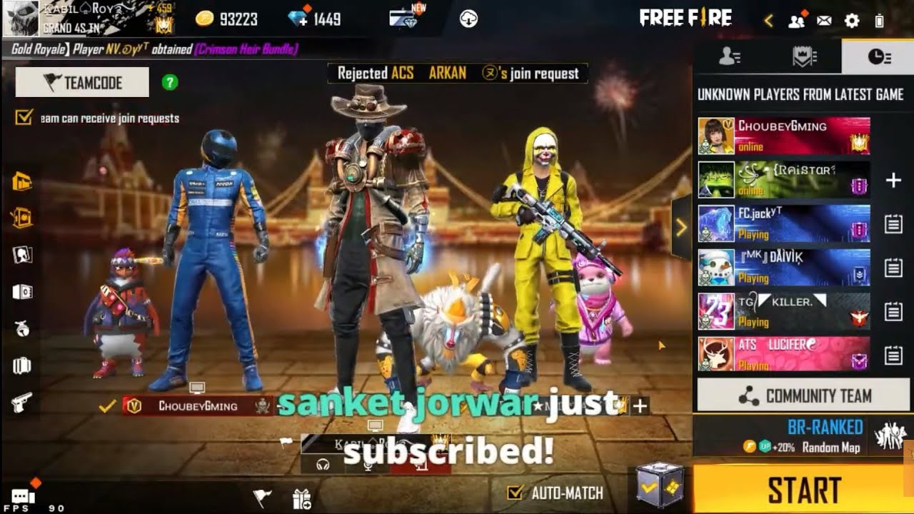 Kabil roy OP revenge💯 #choubey gaming😂|saiga serappa irukanum TAMILAN DA😈👽.
