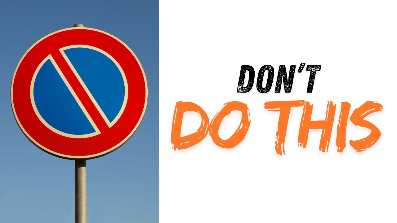 7 Mistakes Sellers Make in pre-Market Prep