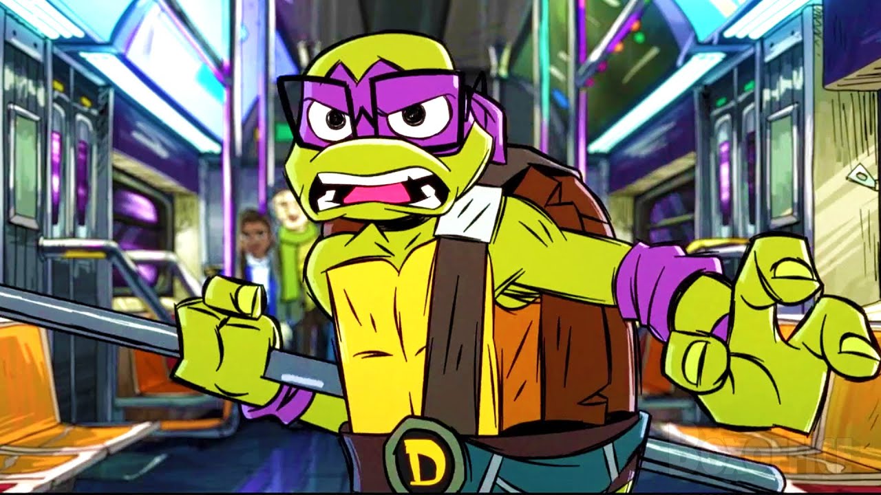 Donatello goes BEAST MODE  | Tales of the Teenage Mutant Ninja Turtles | CLIP