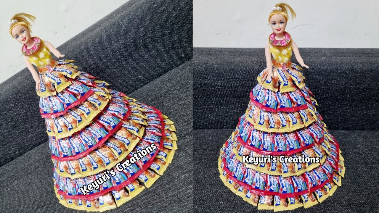 Chocolate Doll | Chocolate Doll Bouquet | Chocolate Packing Idea |