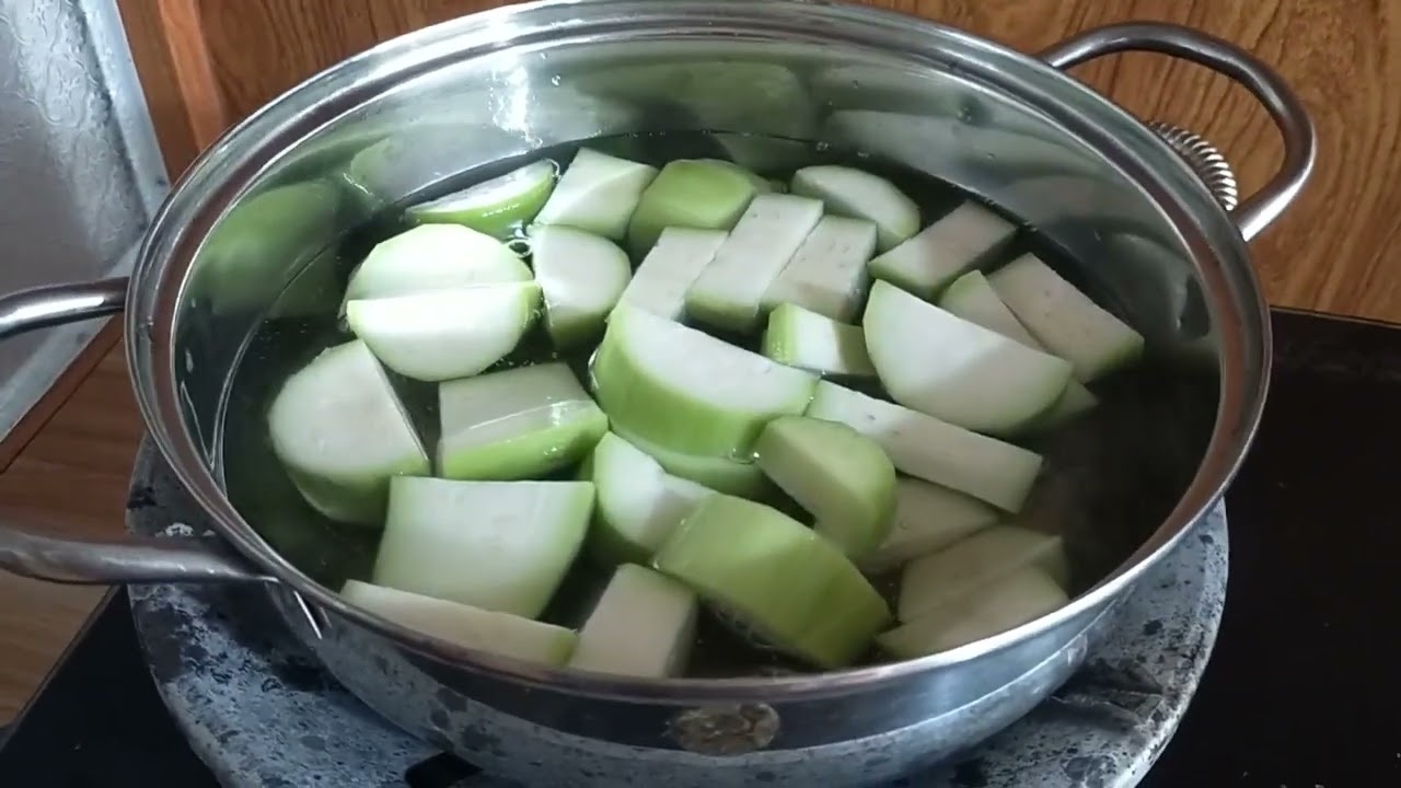 Cơm cháy giòn rụm, cá kho quẹt, bầu luộc, món ăn trở về ký ức tuổi thơ#cooking #monque #amthuc