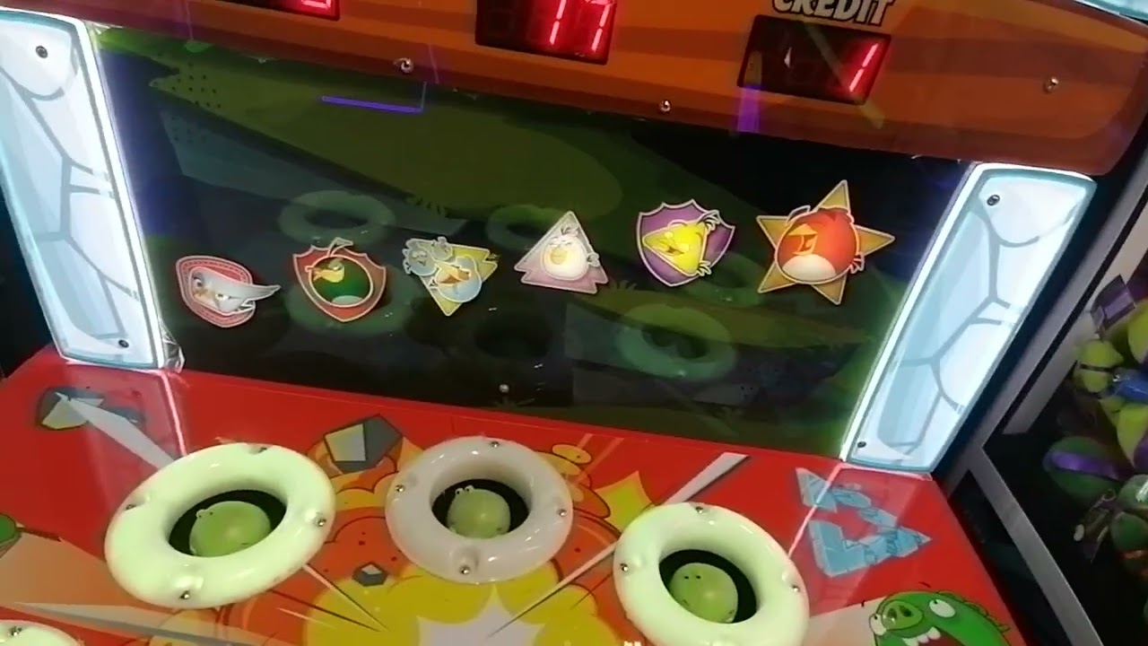 Playing Angry Birds: Whack-a-Pig