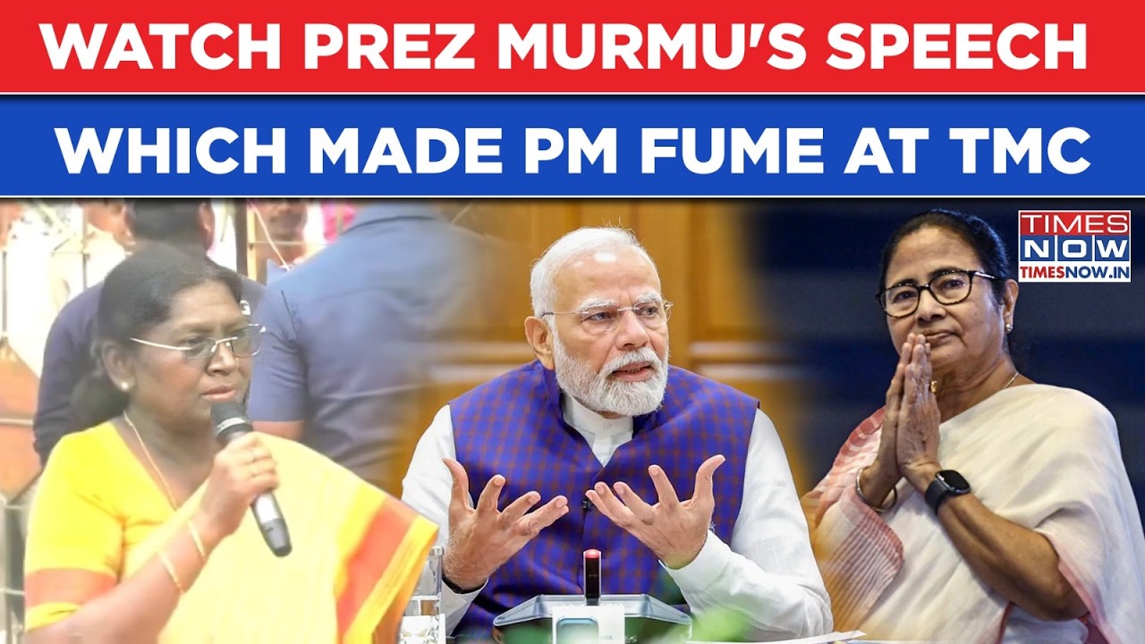 'Mamata Like My Younger Sister But...' President Murmu's This Speech In WB Makes PM Modi Fume At TMC