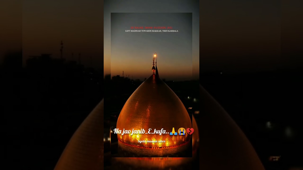 28 Rajab safar_E_imam Hussain (a.s)😭😭💔 what's up status 2026.