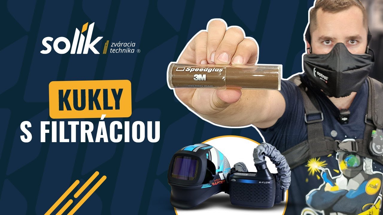 Kukly s filtroventiláciou a jednotky na ochranu dýchania pri zváraní