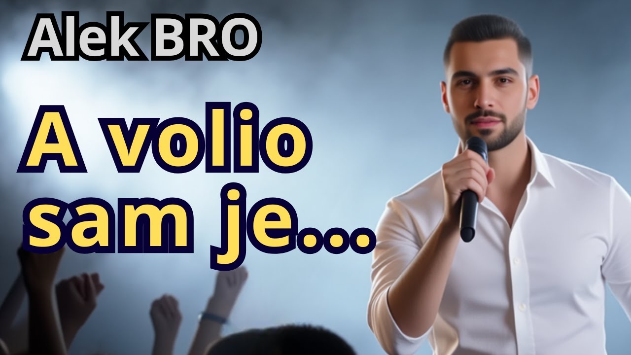Alek BRO – A volio sam je | Emotivna folk pesma o ljubavi i razočaranju