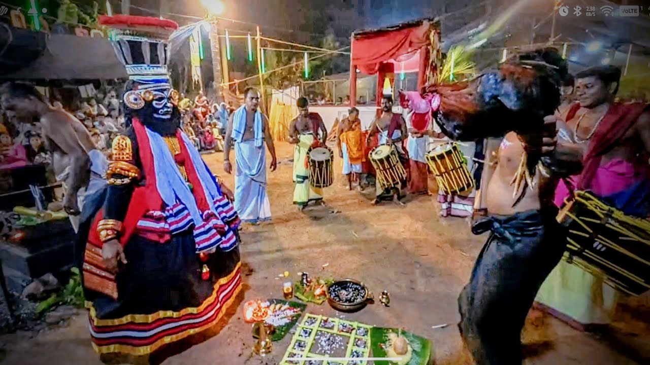 #കിരാത ഗുളികൻ തെയ്യം #kiraatha gulikan teyyam
