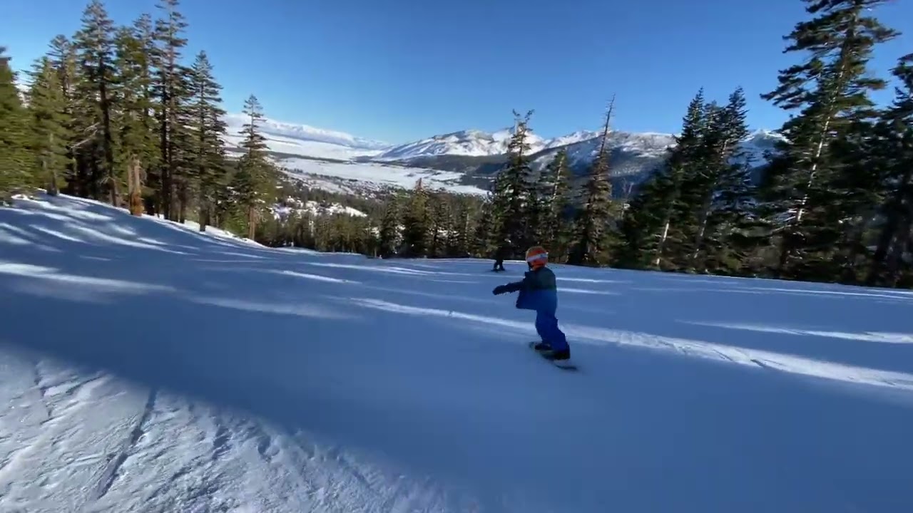 Riding together at Mammoth Eagle Lodge