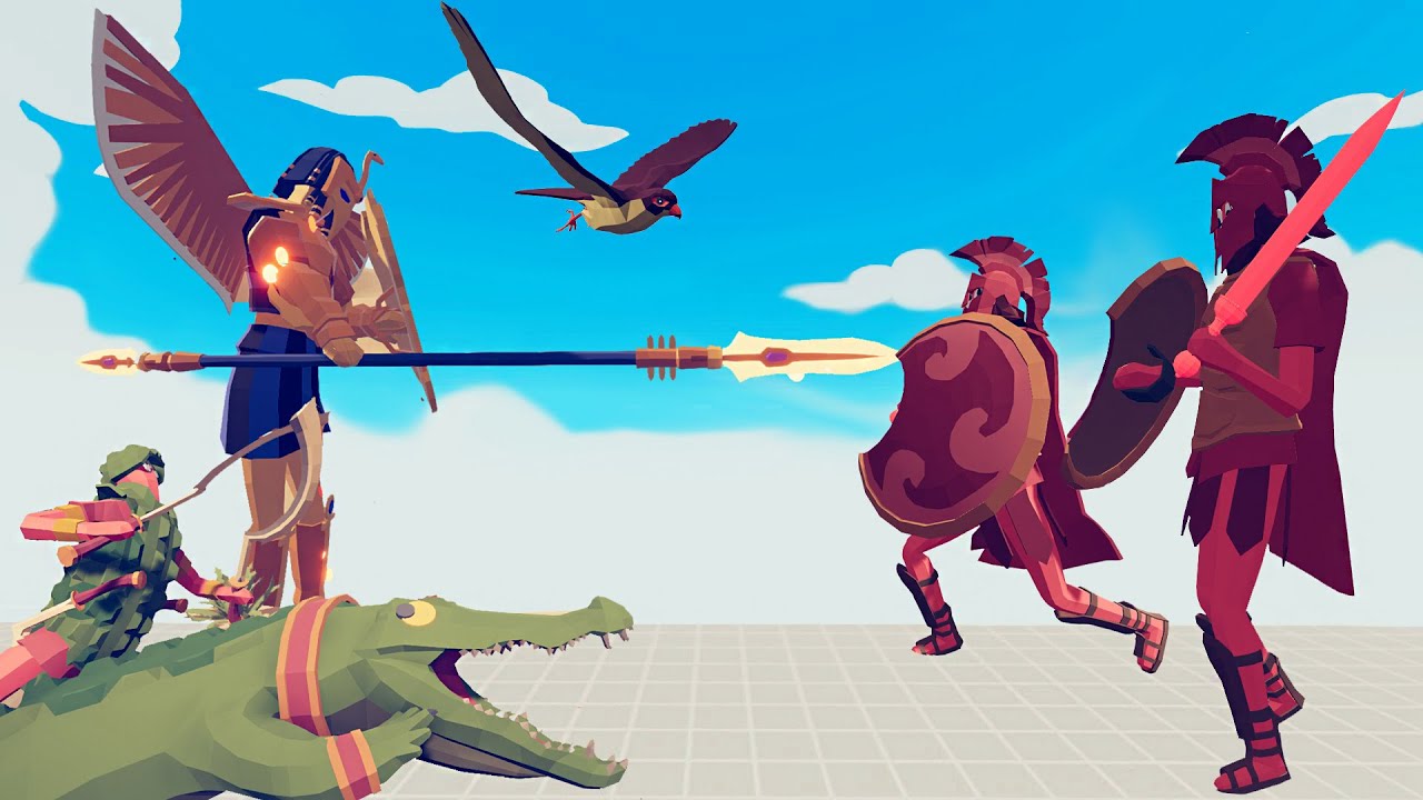 EGYPT UNITS | Totally Accurate Battle Simulator-TABS