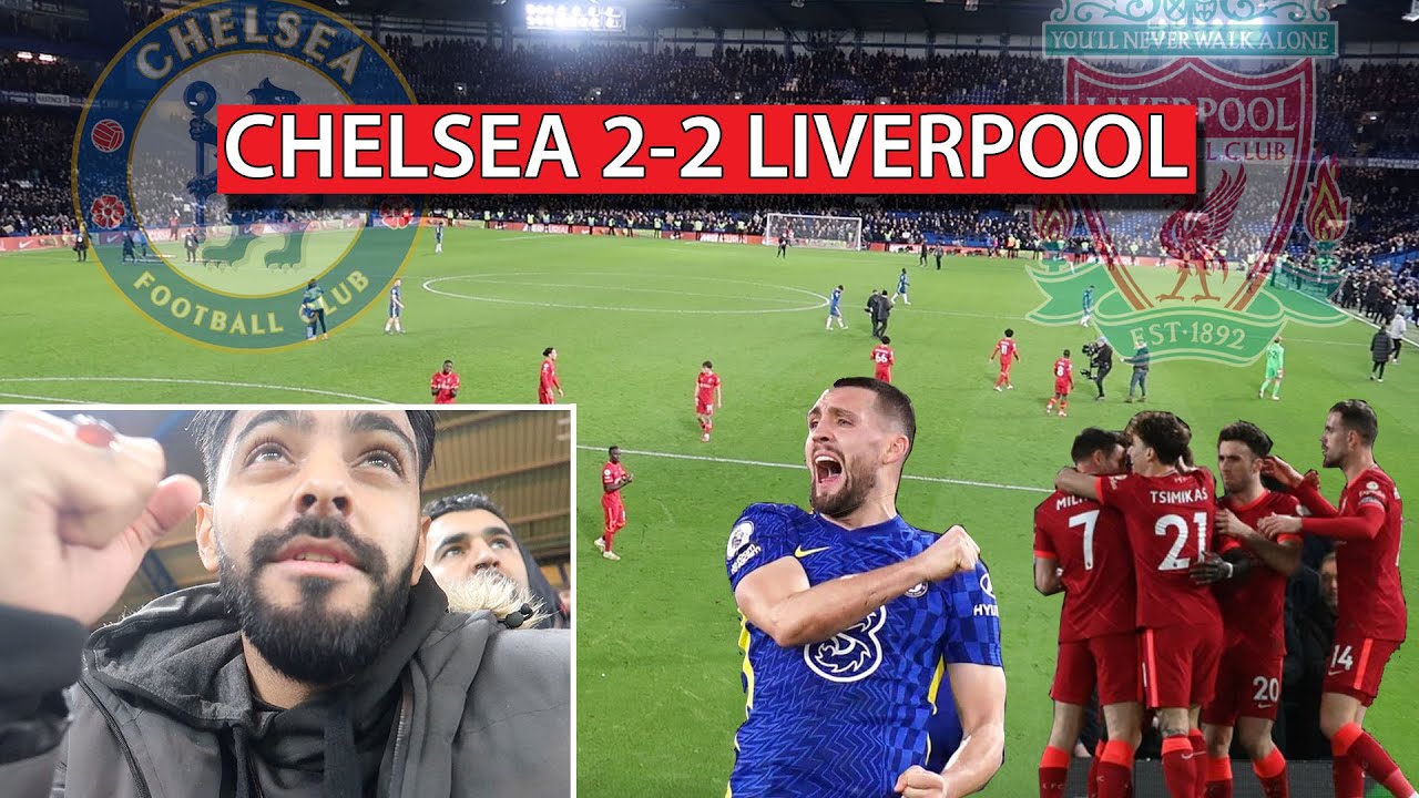 The Blues Fight Back. Salah and Mane goals - Chelsea 2-2 Liverpool Premier League Matchday Vlog