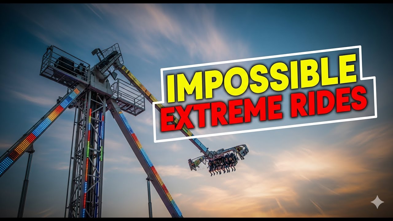 The Most Extreme Fairground Rides Ever Created | Unreal Thrill Ride Experience