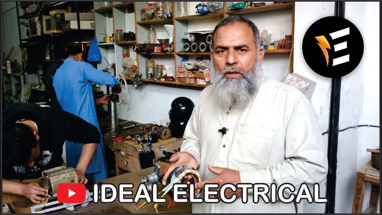 Air Cooler Motor Winding | Ideal Electrical Workshop Introduction