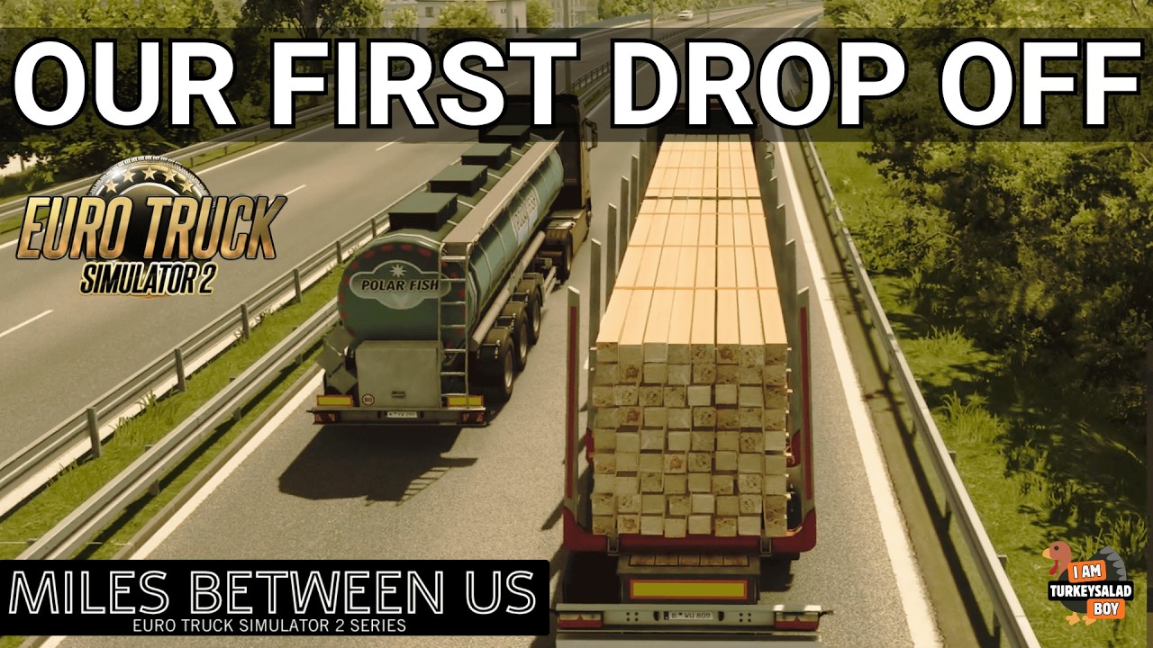 Our First Delivery | Euro Truck Simulator 2 | Relaxed ETS2 Gameplay