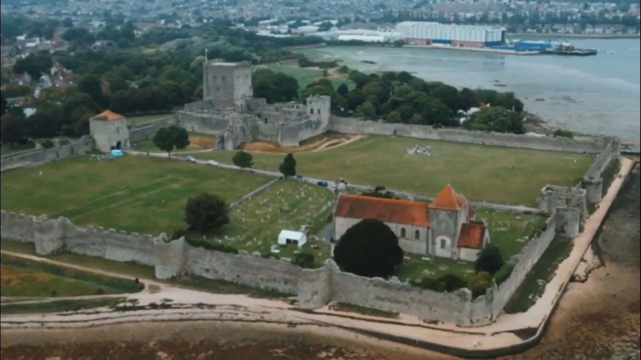 Porchester Castle | Fareham | DJIMini3Pro