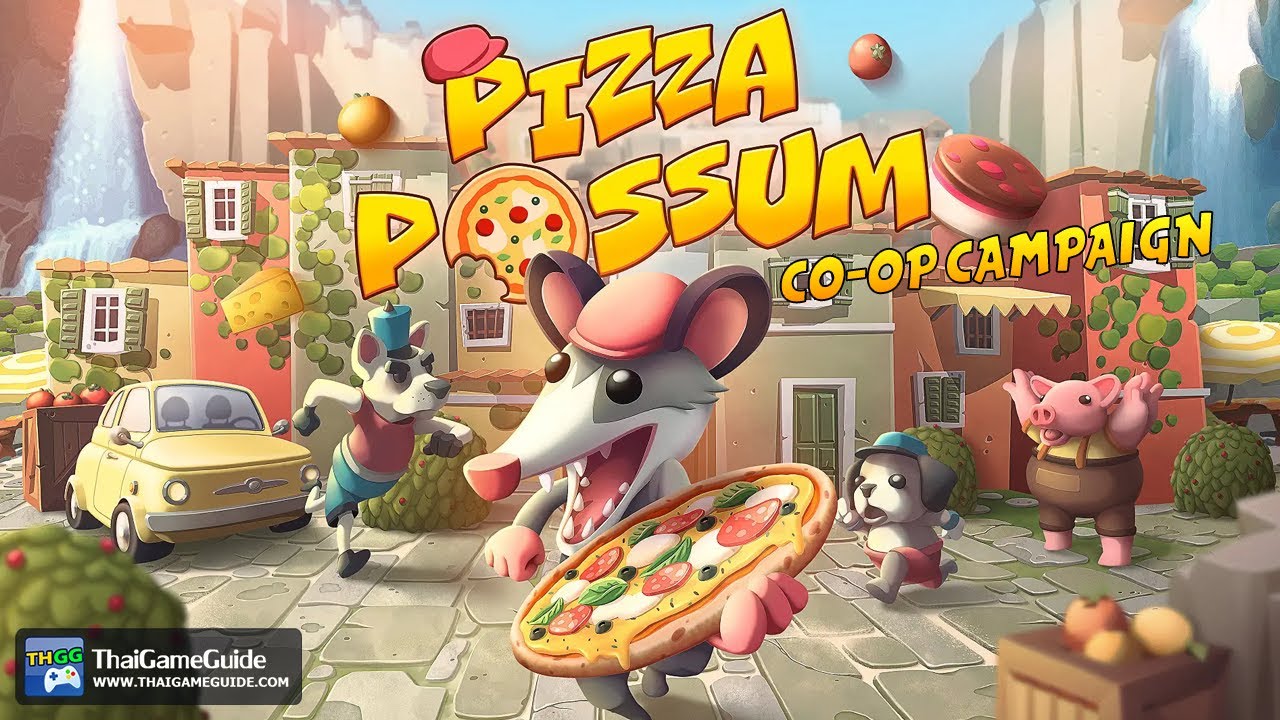 Pizza Possum (Demo) : Local Shared Split Screen Co-op Campaign ~ Full Gameplay Walkthrough
