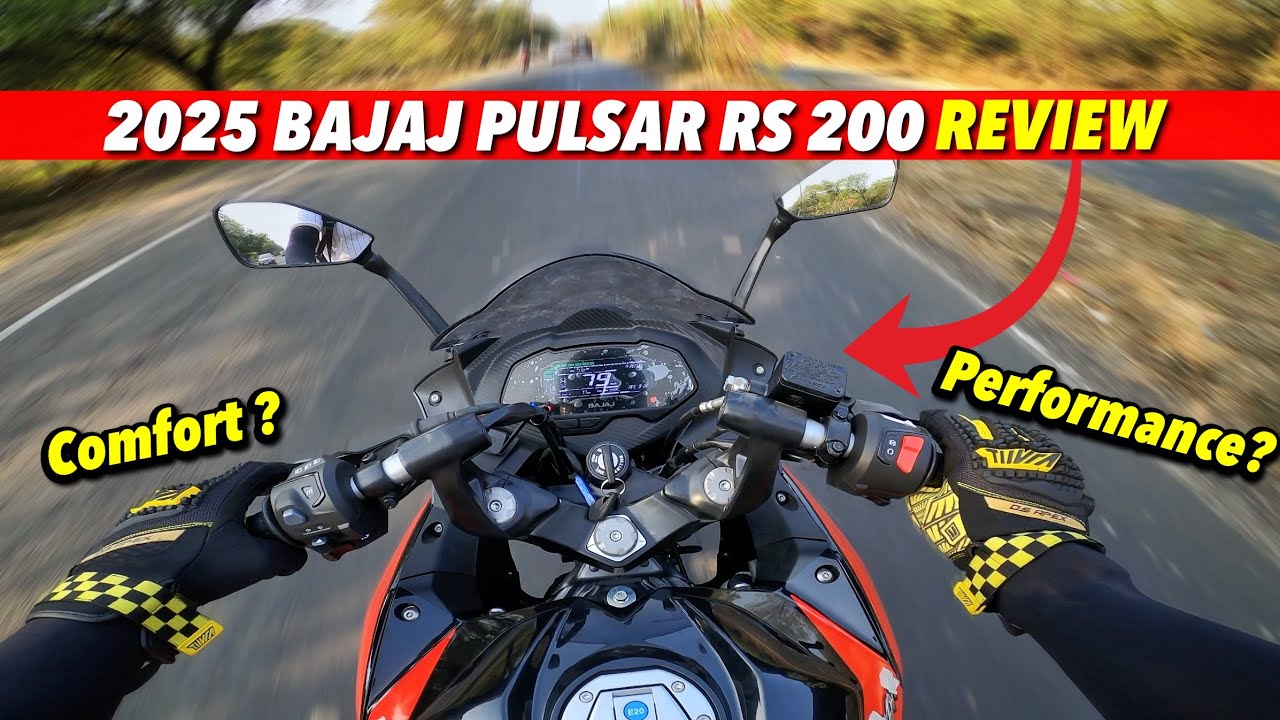 Bajaj Pulsar RS 200 New Model 2025 Riding Experience | Pros & Cons