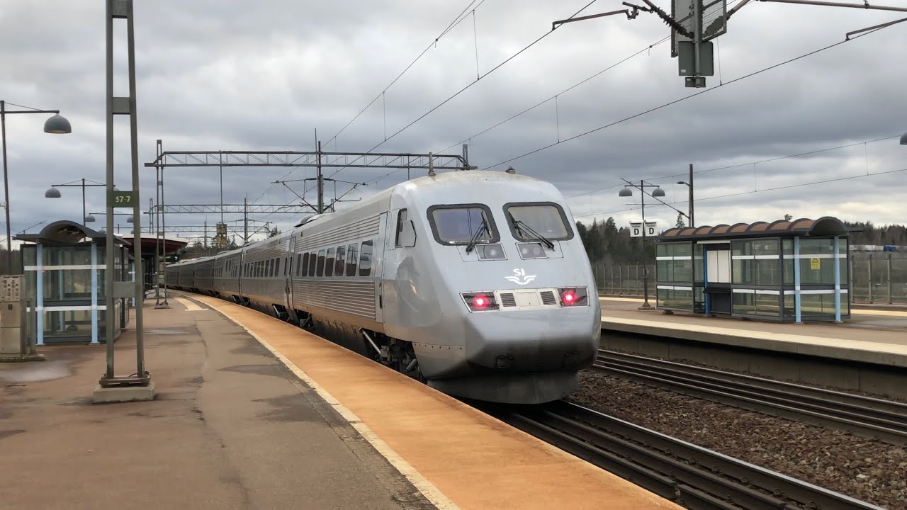 Svenska tåg del 1 - Södertälje Syd station