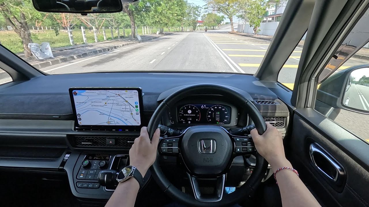 2024 Honda Stepwagon 1.5 AT Turbo Spada Premium Line | Day Time POV Test Drive