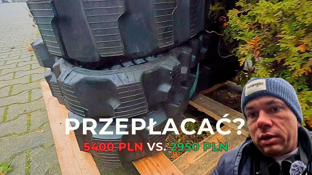 Oryginalne czy zamienniki gąsienic do minikoparki? Prawda po awarii | Yanmar SV22
